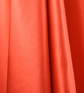 Jedwab naturalny satyna mandarynkowa