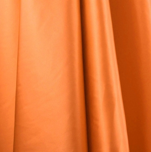 Jedwab naturalny satyna pomarańczowa