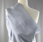 Jedwab naturalny habotai szaroniebieski