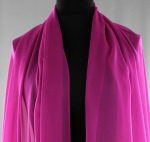 Jedwab naturalny żorżeta amarantowa