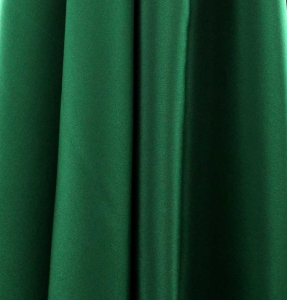 Jedwab naturalny krepa gruba zielona