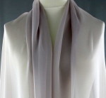 Jedwab naturalny żorżeta brudny róż